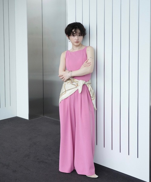 Ameri（アメリ）の「MEDI SWEET BACK STYLE CUP ROMPERS（つなぎ/オールインワン・レディース・ブラック/ピンク/ワイン・MEDIUM/SMALL/X-SMALL）」の17枚目の写真