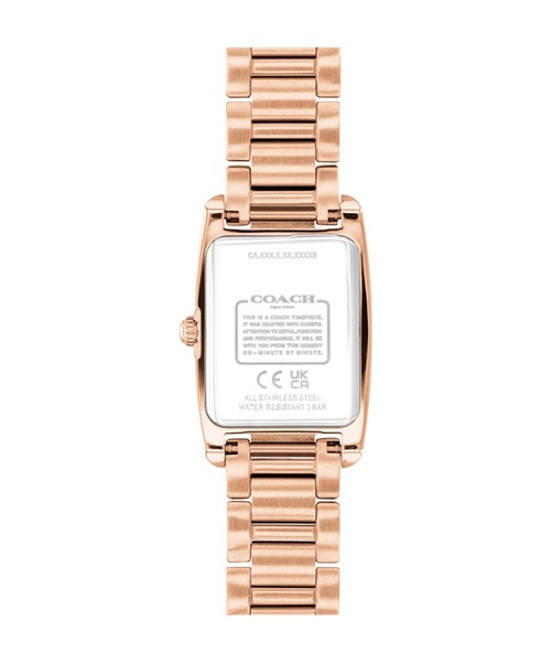COACH(コーチ)の「【COACH】COACH REESE 20 レディース ウォッチ(アナログ腕時計・レディース・ピンクゴールド/シルバー・FREE)」の7枚目の写真