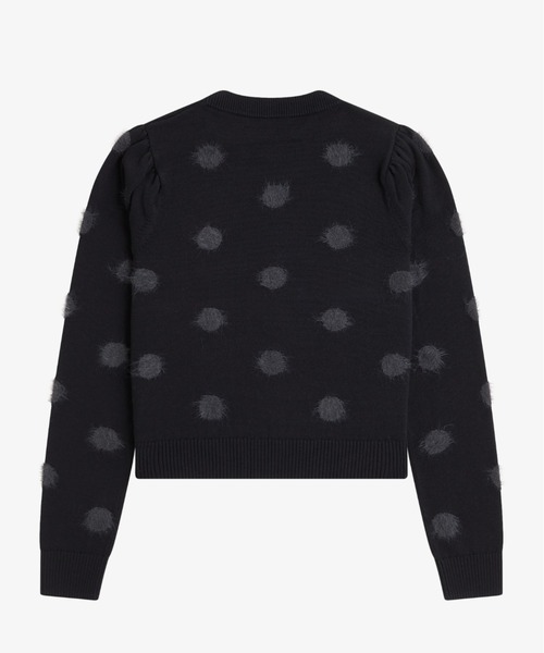 FRED PERRY(フレッドペリー)の「Amy Winehouse Polka Dot Jumper/エイミー・ワインハウス ポルカドットジャンパー(ニット/セーター・レディース・ブラック・10)」の14枚目の写真