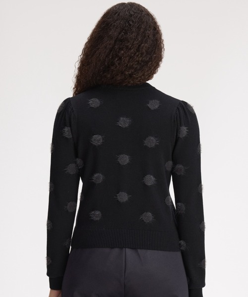 FRED PERRY(フレッドペリー)の「Amy Winehouse Polka Dot Jumper/エイミー・ワインハウス ポルカドットジャンパー(ニット/セーター・レディース・ブラック・10)」の12枚目の写真