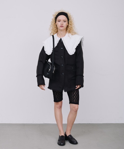 ANCHAPT(アンチャプト)の「ダブルファスナー 2層 ボストンバッグ / 500mlペットボトル収納可(ショルダーバッグ・レディース・ブラック/ブラウン・FREE)」の4枚目の写真