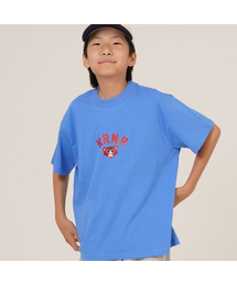 KRNR（クルナル）の「MGH ビッグリップジュニア半袖Tシャツ_オーシャンブルー（Tシャツ/カットソー）」