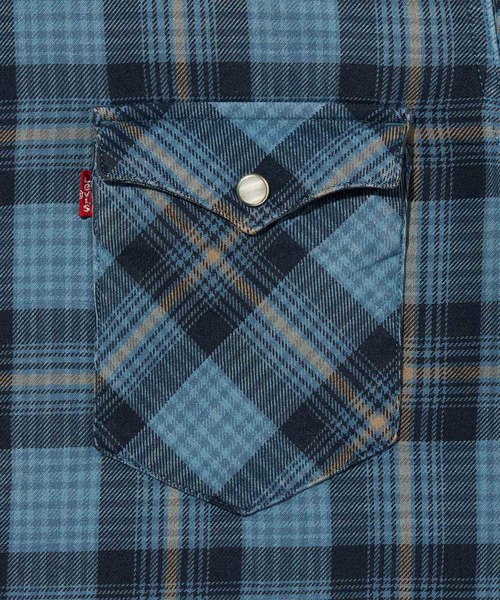 Levi's(リーバイス)の「Levi's/リーバイス ウエスタンシャツ(シャツ/ブラウス・メンズ・ブルー・S/M/L/XL)」の9枚目の写真