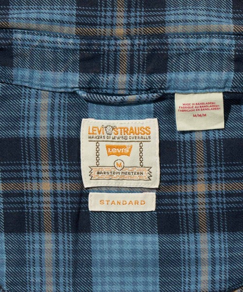 Levi's(リーバイス)の「Levi's/リーバイス ウエスタンシャツ(シャツ/ブラウス・メンズ・ブルー・S/M/L/XL)」の10枚目の写真