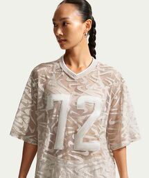 ナイキ スポーツウェア チル レース ウィメンズ オーバーサイズド ジャージー / Nike Sportswear Chill Lace Women's Oversized Jersey IM8388-236 Cream II