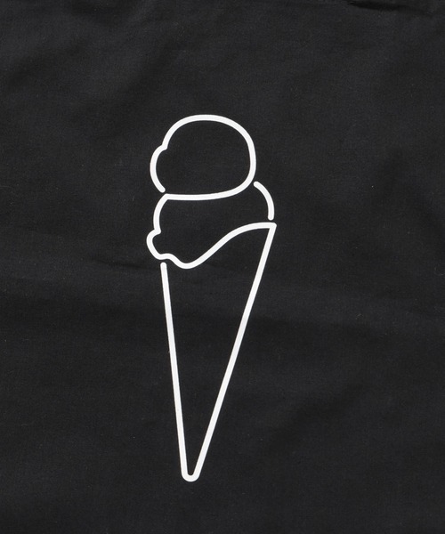 NANO universe（ナノユニバース）の「BIG BABY ICE CREAM×NANO universe スーベニアトートバッグ（トートバッグ・メンズ・ホワイト/ブルー/ブラック・FREE）」の6枚目の写真