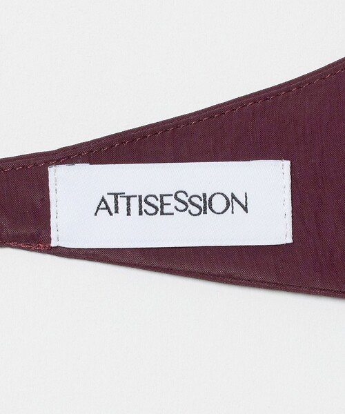 ATTISESSION(アティセッション)の「<ATTISESSION>サテン ブラ(その他トップス・レディース・ネイビー/ワイン・FREE)」の12枚目の写真