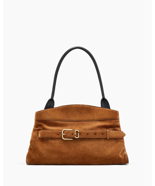MARC JACOBS(マークジェイコブス)の「THE SUEDE DAKOTA SATCHEL/ザ スエード ダコタ サッチェル(ショルダーバッグ・レディース・ブラウン/ダークブラウン/プラム・ONE SIZE)」の1枚目の写真