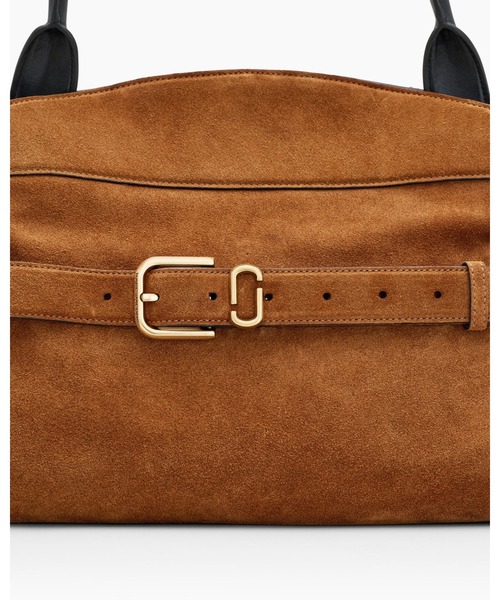 MARC JACOBS(マークジェイコブス)の「THE SUEDE DAKOTA SATCHEL/ザ スエード ダコタ サッチェル(ショルダーバッグ・レディース・ブラウン/ダークブラウン/プラム・ONE SIZE)」の12枚目の写真