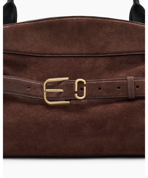 MARC JACOBS(マークジェイコブス)の「THE SUEDE DAKOTA SATCHEL/ザ スエード ダコタ サッチェル(ショルダーバッグ・レディース・ブラウン/ダークブラウン/プラム・ONE SIZE)」の7枚目の写真
