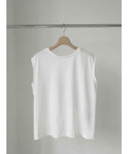 TRUNC(トランクエイティーエイト)の「2Way Photo Print French Sleeve Tee(Tシャツ/カットソー・レディース・オフホワイト/ブラック・FREE)」の11枚目の写真
