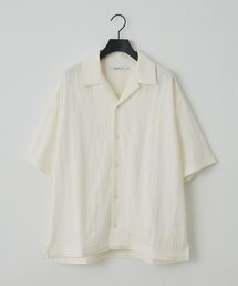 【セットアップ対応】ブラインドクロス半袖シャツ
