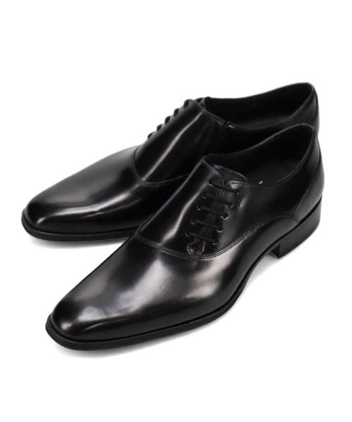 madras(マドラス)の「LANVIN COLLECTION サイドレース ドレスシューズ レザー ビジネスシューズ メンズ 本革 83524(ドレスシューズ・メンズ・ブラック/ネイビー/ダークブラウン・26cm/24.5cm/25cm/25.5cm/26.5cm/27cm)」の1枚目の写真