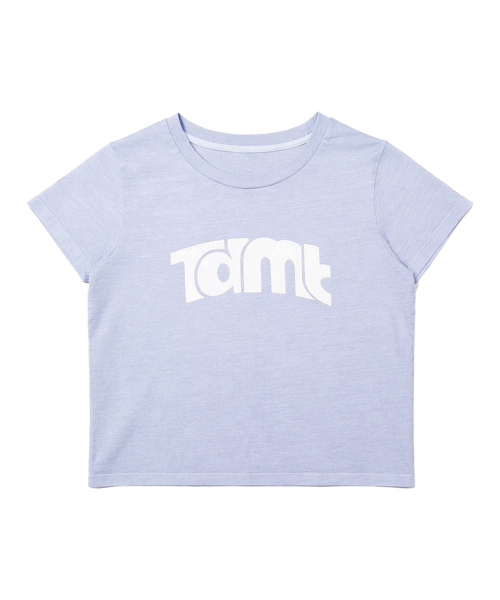 TTUDEMENT(トュードメント)の「TT LOGO SHORT-SLEEVE T-SHIRT_PIGMENT LAVENDER(Tシャツ/カットソー・レディース・その他・FREE)」の2枚目の写真