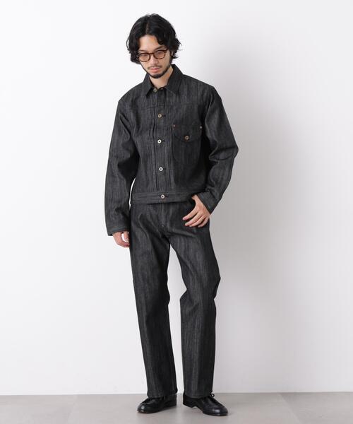 Lee(リー)の「Lee/別注 COW BOY JACKET(セットアップ可)(デニムジャケット・メンズ・ブラック/インディゴブルー・L/S/M)」の5枚目の写真
