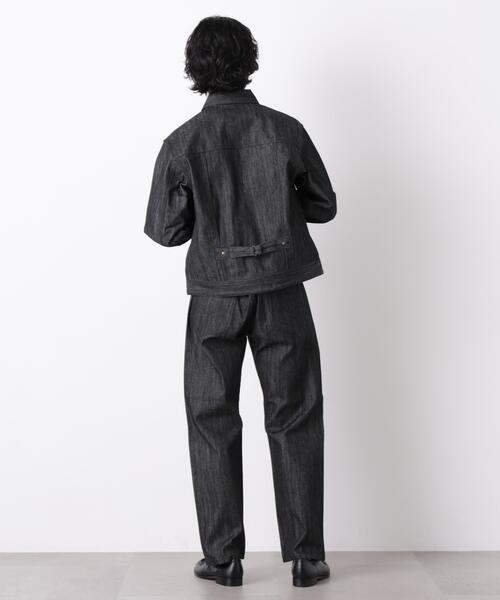 Lee(リー)の「Lee/別注 COW BOY JACKET(セットアップ可)(デニムジャケット・メンズ・ブラック/インディゴブルー・L/S/M)」の7枚目の写真
