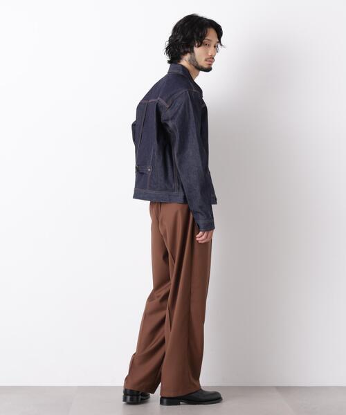 Lee(リー)の「Lee/別注 COW BOY JACKET(セットアップ可)(デニムジャケット・メンズ・ブラック/インディゴブルー・L/S/M)」の15枚目の写真