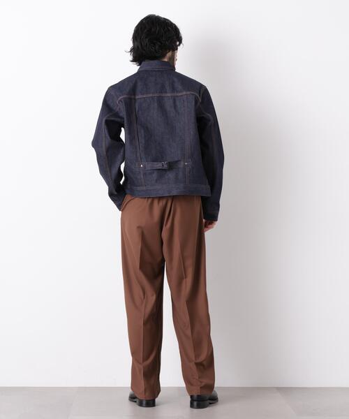 Lee(リー)の「Lee/別注 COW BOY JACKET(セットアップ可)(デニムジャケット・メンズ・ブラック/インディゴブルー・L/S/M)」の16枚目の写真