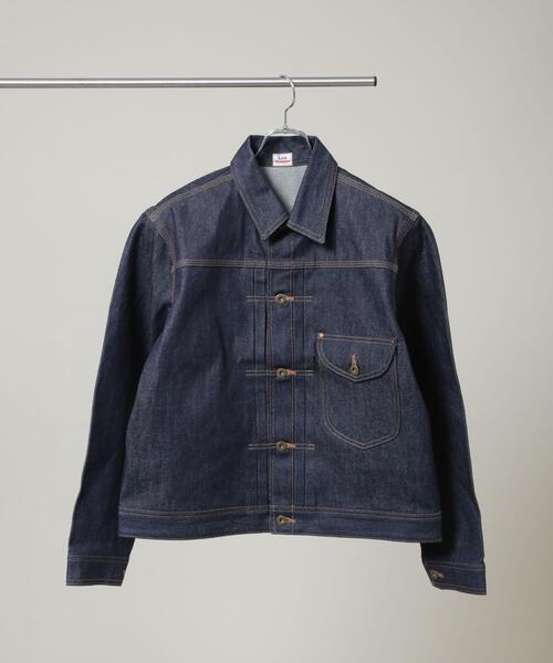Lee(リー)の「Lee/別注 COW BOY JACKET(セットアップ可)(デニムジャケット・メンズ・ブラック/インディゴブルー・L/S/M)」の17枚目の写真