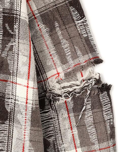 DANKE SCHON(ダンケシェーン)の「DankeSchon/ダンケシェーン/DAMAGE CHECK SHIRTS(シャツ/ブラウス・メンズ・レッド/ブルー/ブラック系その他・M/L)」の11枚目の写真