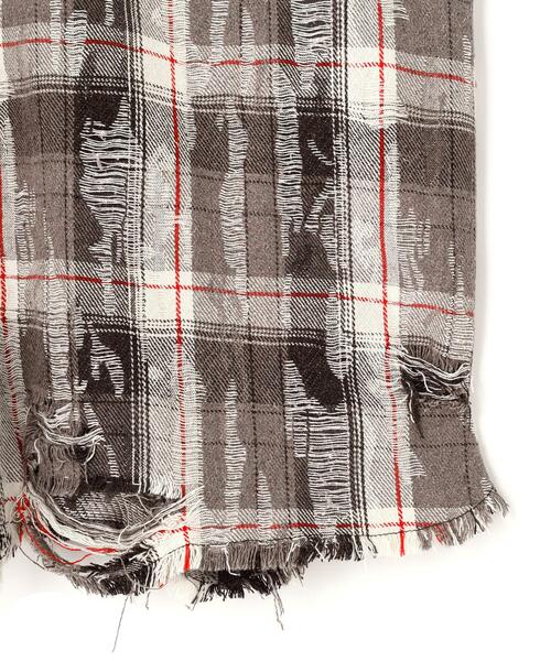 DANKE SCHON(ダンケシェーン)の「DankeSchon/ダンケシェーン/DAMAGE CHECK SHIRTS(シャツ/ブラウス・メンズ・レッド/ブルー/ブラック系その他・M/L)」の13枚目の写真