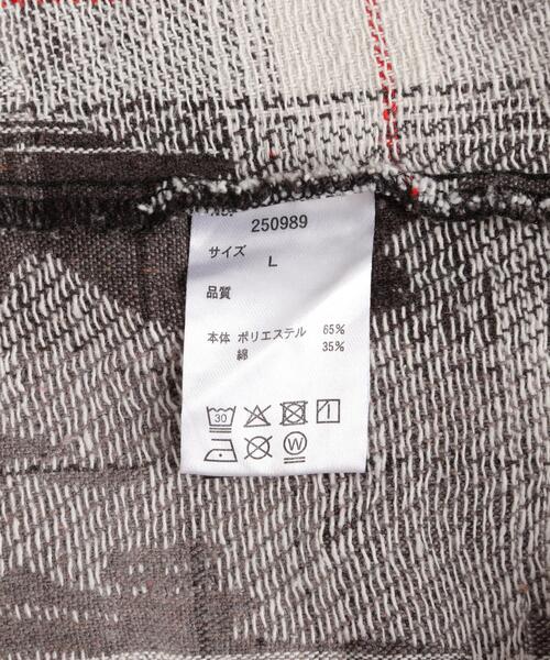 DANKE SCHON(ダンケシェーン)の「DankeSchon/ダンケシェーン/DAMAGE CHECK SHIRTS(シャツ/ブラウス・メンズ・レッド/ブルー/ブラック系その他・M/L)」の16枚目の写真