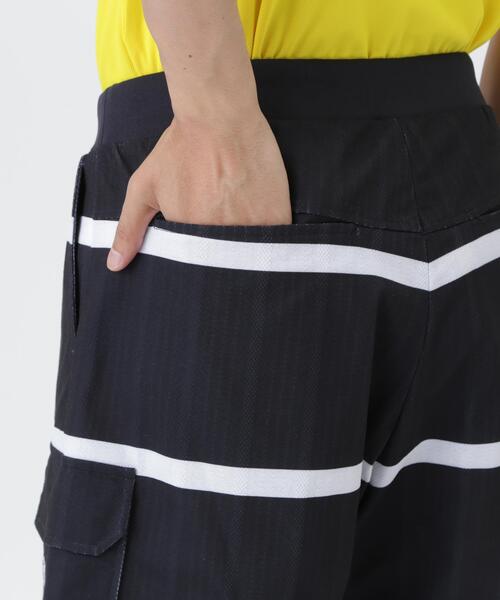 PEARLY GATES(パーリーゲイツ)の「ストレッチサッカージャガードショートパンツ <BIGボーダー柄>(その他パンツ・メンズ・ダークインディゴブルー・X-LARGE/MEDIUM/LARGE)」の13枚目の写真