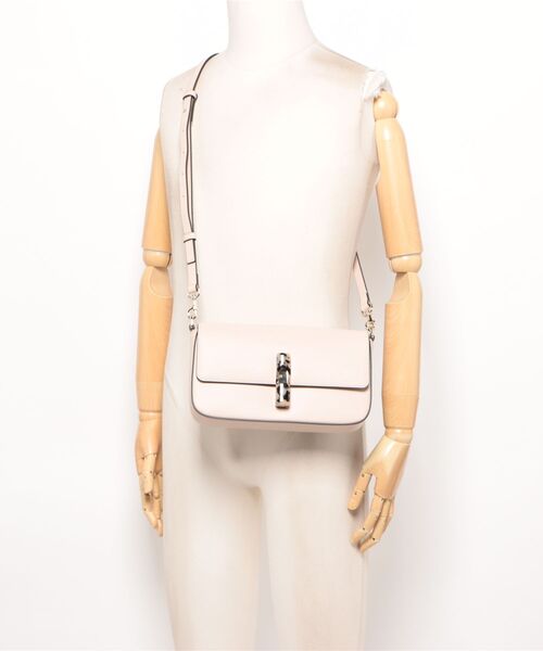 FURLA(フルラ)の「フルラ イリデ (Furla Iride) クロスボディバッグ(ショルダーバッグ・レディース・ライトベージュ/チョコ・ONE SIZE)」の12枚目の写真
