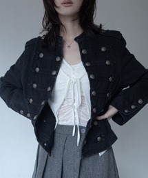 ナポレオンボタンデニムジャケット