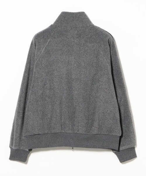 Lee(リー)の「【WEB限定】Lee / フリース トラック ジャケット(ブルゾン・レディース・チャコールグレー/ネイビー・SMALL)」の8枚目の写真