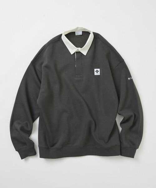 Columbia(コロンビア)の「限定展開 Columbia×FREAK'S STORE 別注 インペリアルパーク ワンポイントロゴ ラグビーシャツ(Tシャツ/カットソー・メンズ・ネイビー/グレー/ブラック/チャコールグレー/ベージュ・X-LARGE/SMALL/LARGE/MEDIUM)」の18枚目の写真