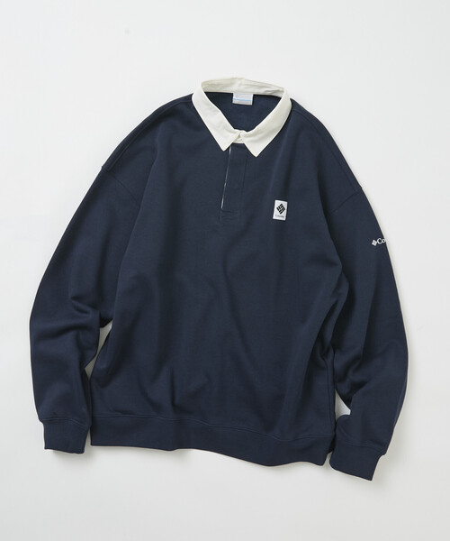 Columbia(コロンビア)の「限定展開 Columbia×FREAK'S STORE 別注 インペリアルパーク ワンポイントロゴ ラグビーシャツ(Tシャツ/カットソー・メンズ・ネイビー/グレー/ブラック/チャコールグレー/ベージュ・X-LARGE/SMALL/LARGE/MEDIUM)」の20枚目の写真
