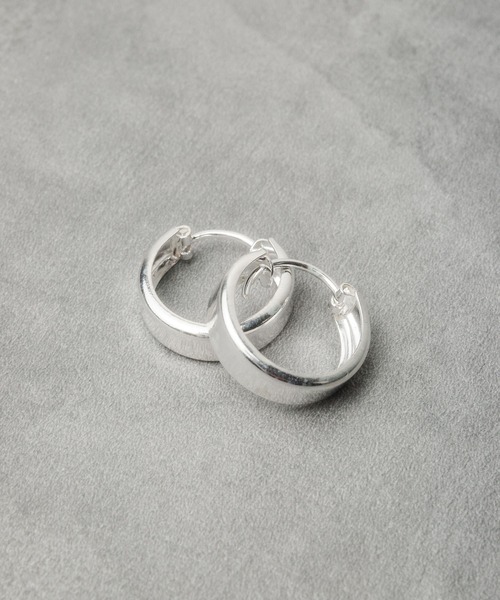 Chick（チック）の「【es】silver925 プレーンデザインピアス（ピアス（両耳用）・メンズ・その他/その他1・X-LARGE/LARGE/MEDIUM/SMALL/XX-LARGE）」の9枚目の写真