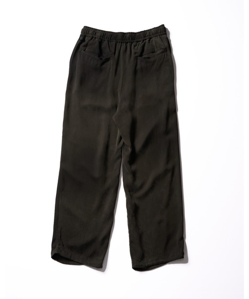 wjk（ダヴルジェイケイ）の「cupro vintage knee tuck easy pants（その他パンツ・メンズ・ブラック/ダークカーキ・X-LARGE/LARGE/MEDIUM/SMALL）」の11枚目の写真