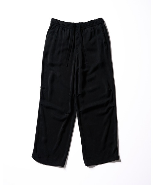 wjk（ダヴルジェイケイ）の「cupro vintage knee tuck easy pants（その他パンツ・メンズ・ブラック/ダークカーキ・X-LARGE/LARGE/MEDIUM/SMALL）」の18枚目の写真
