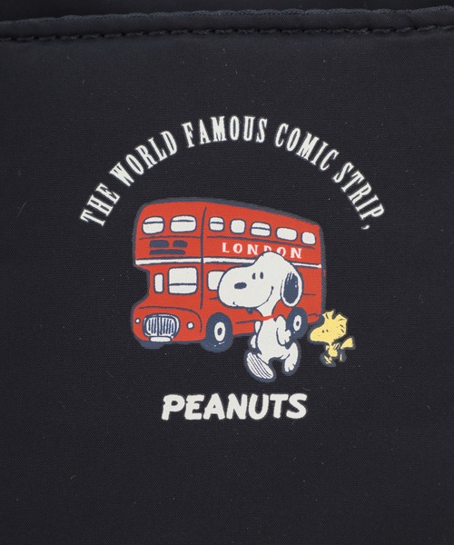 SNOOPY(スヌーピー)の「スヌーピー ショルダーバッグ スマホショルダー ポーチ SNOOPY(ショルダーバッグ・レディース・ネイビー・FREE)」の7枚目の写真