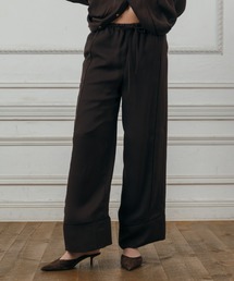 CREDONA | LADDER LACE DETAIL PANTS/ラダーレース イージーパンツ(その他パンツ)
