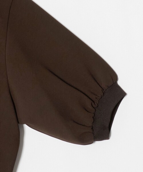 UNITED ARROWS（ユナイテッドアローズ）の「COMFY ７分袖 プルオーバー ブラウス ‐ウォッシャブル 防汚 UVカット‐（シャツ/ブラウス・レディース・ブラック/ダークブラウン・FREE）」の14枚目の写真