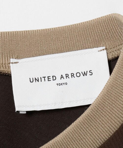 UNITED ARROWS（ユナイテッドアローズ）の「COMFY ７分袖 プルオーバー ブラウス ‐ウォッシャブル 防汚 UVカット‐（シャツ/ブラウス・レディース・ブラック/ダークブラウン・FREE）」の16枚目の写真