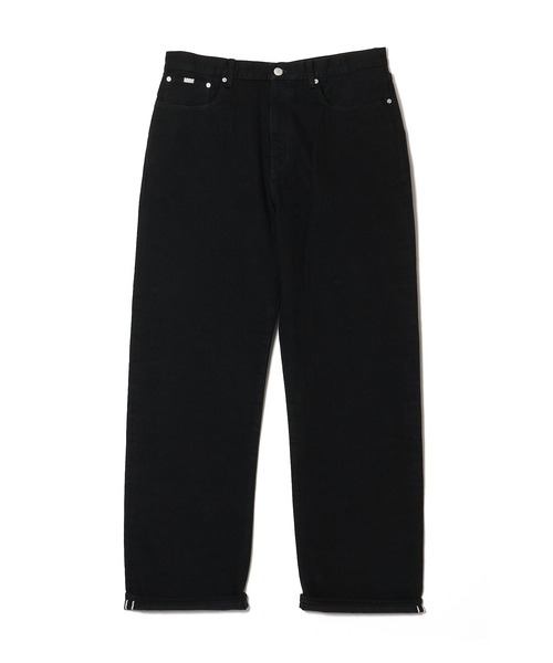 CRIMIE(クライミー)の「BORN FREE WIDE LUXURY SELVEDGE ONE WASH JEANS - BLACK MADE IN JAPAN(デニムパンツ・メンズ・ブラック・XXL/XL/L/M/S)」の3枚目の写真