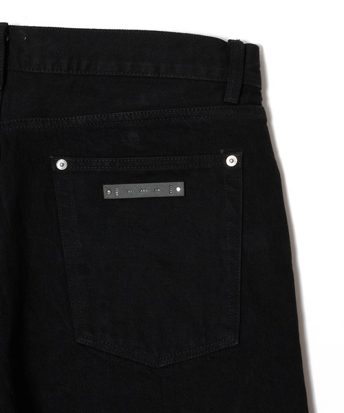 CRIMIE(クライミー)の「BORN FREE WIDE LUXURY SELVEDGE ONE WASH JEANS - BLACK MADE IN JAPAN(デニムパンツ・メンズ・ブラック・XXL/XL/L/M/S)」の6枚目の写真
