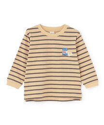 petit main（プティマイン）の「【WEB別注カラーあり】【プティプラ】BOYS長袖Tシャツ（Tシャツ/カットソー）」
