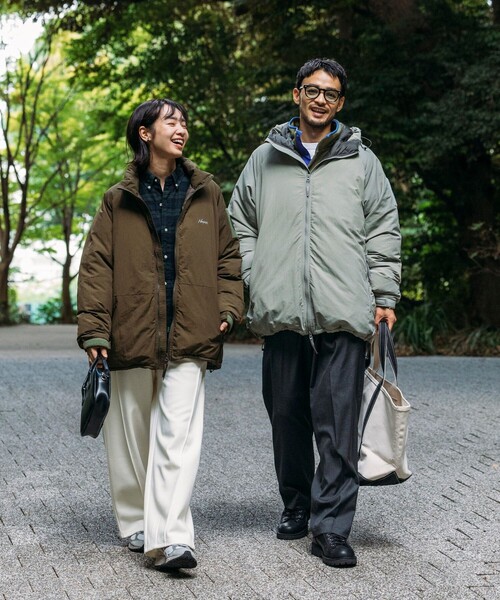NANGA(ナンガ)の「NANGA/ナンガ SP HOODIE DOWN JACKET/別注 フーディー ダウンジャケット(ダウンジャケット/コート・メンズ・ブラック/オリーブ/グレー・X-LARGE/LARGE/MEDIUM/SMALL)」の10枚目の写真