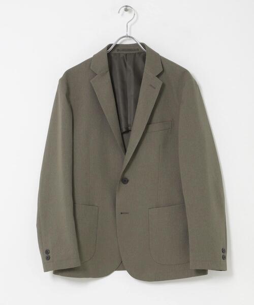 URBAN RESEARCH DOORS(アーバンリサーチドアーズ)の「LIFE STYLE TAILOR カルゼストレッチジャケット(その他アウター・メンズ・ブラウン/ライトカーキ/ネイビー・SMALL/LARGE/X-LARGE/MEDIUM)」の1枚目の写真