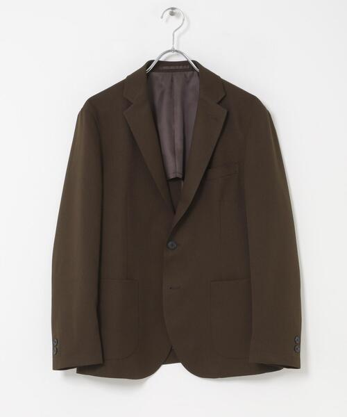 URBAN RESEARCH DOORS(アーバンリサーチドアーズ)の「LIFE STYLE TAILOR カルゼストレッチジャケット(その他アウター・メンズ・ブラウン/ライトカーキ/ネイビー・SMALL/LARGE/X-LARGE/MEDIUM)」の2枚目の写真