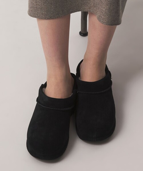 UGG(アグ)の「【WEB限定】<UGG>W ENWRAP CLOG(ブーツ・レディース・ブラック・7/5/8/6)」の9枚目の写真