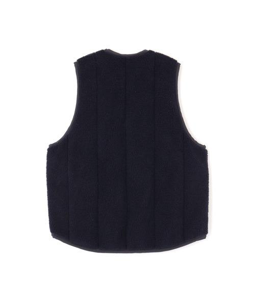 YLEVE(イレーヴ)の「LAVENHAM × YLEVE / REVERSIBLE ZIP FRONT GILET(ブルゾン・レディース・ネイビー・1)」の14枚目の写真