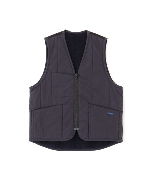 YLEVE(イレーヴ)の「LAVENHAM × YLEVE / REVERSIBLE ZIP FRONT GILET(ブルゾン・レディース・ネイビー・1)」の15枚目の写真