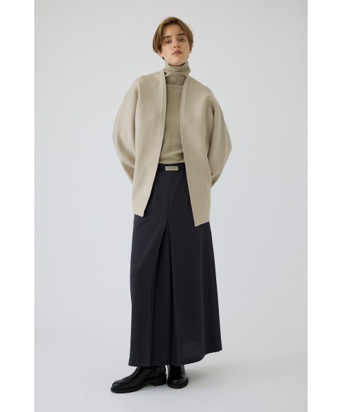 RIM.ARK(リムアーク)の「Covered short gown(カバード ショート ガウン)(カーディガン/ボレロ・レディース・グレー/ブラウン/ブラック/ライトベージュ・FREE)」の6枚目の写真