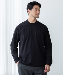 【phiten × BTZ TOKYO】軽量・通気 モックネック長袖Tシャツ